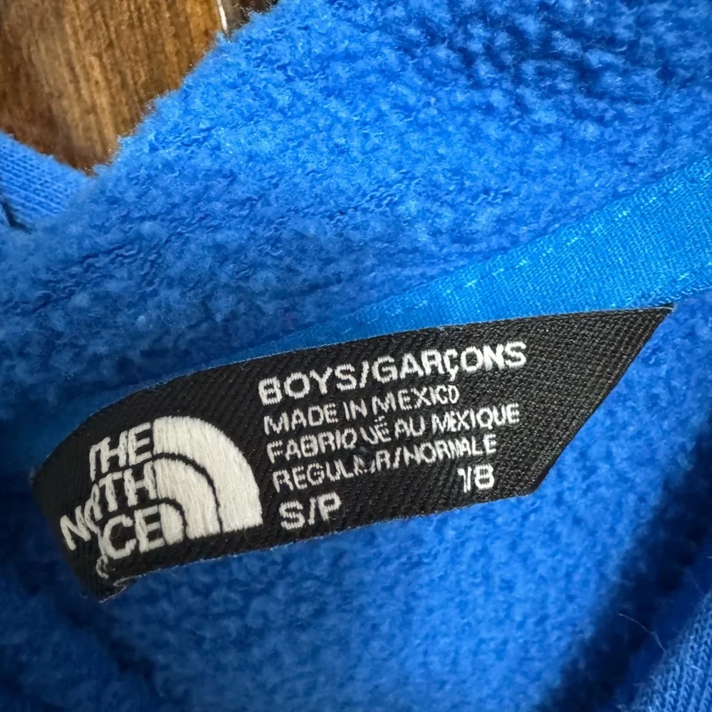 The North Face Boys Back to School Cozy Fleece Hoodie size Small 7/8